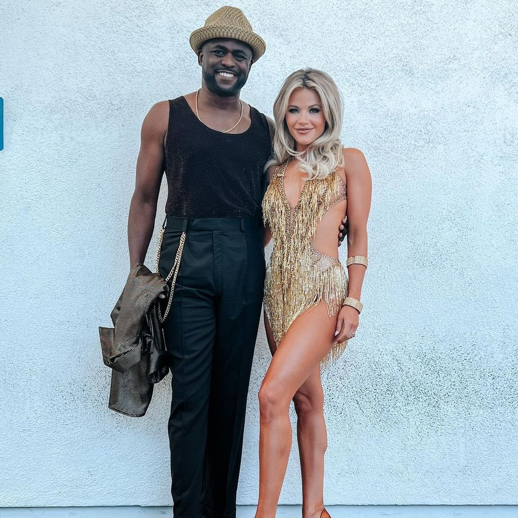 Witney Carson und ihr Tanzpartner Wayne Brady im September 2022