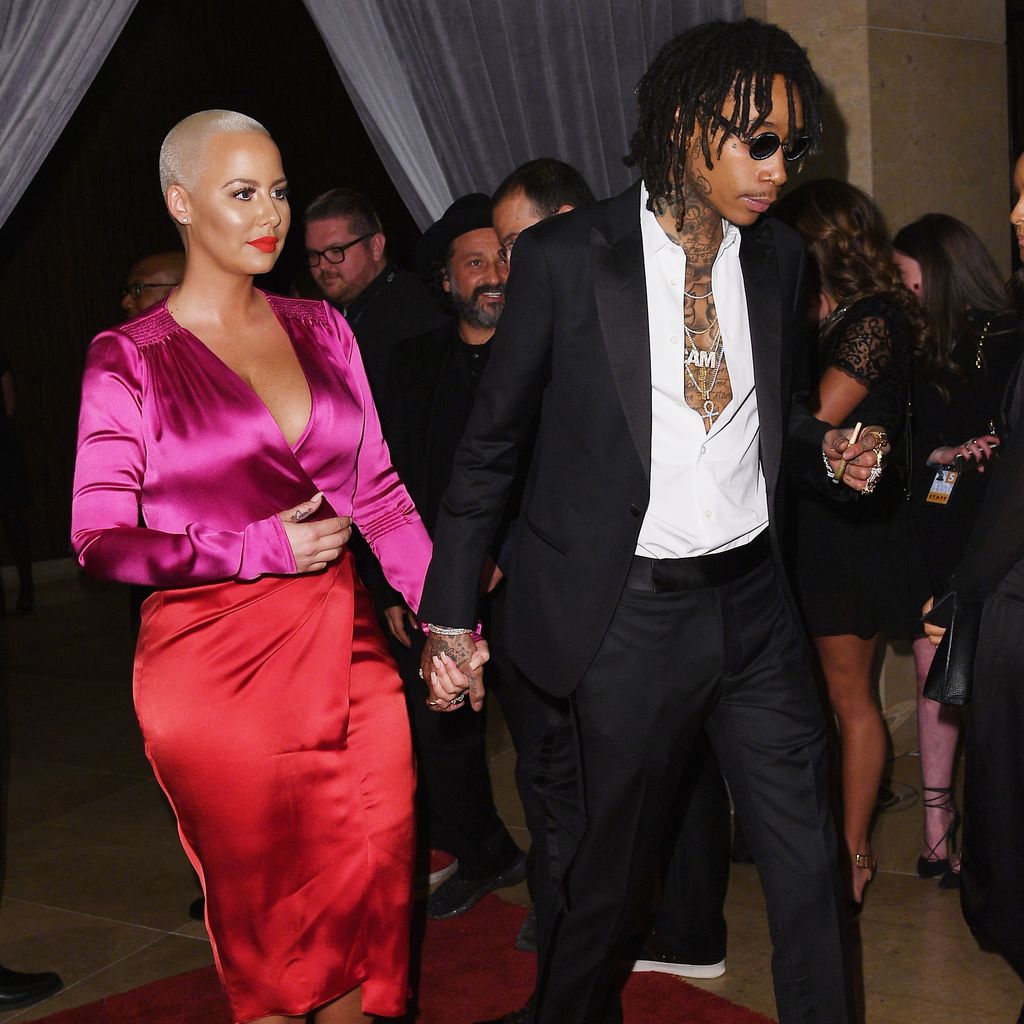 Wiz Khalifa und Amber Rose bei der Pre-GRAMMY Gala in L.A.