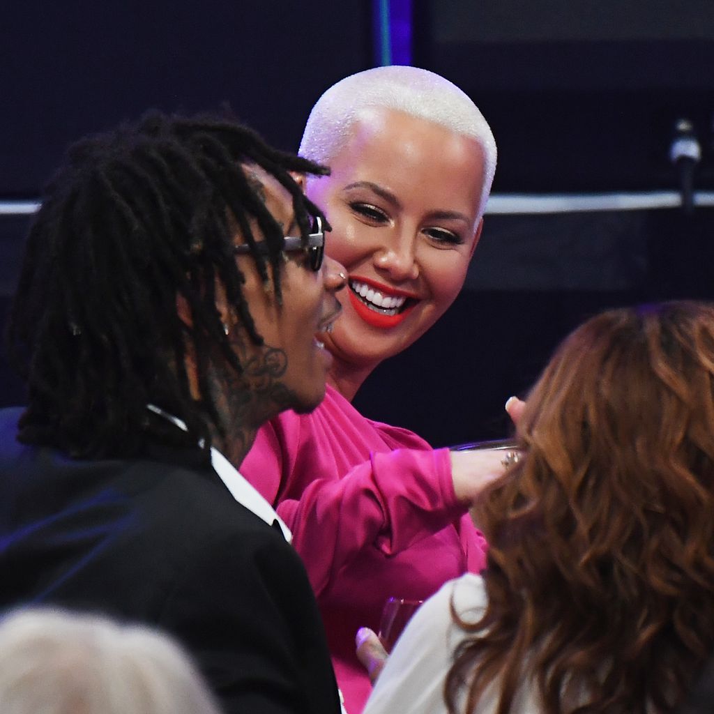 Wiz Khalifa und Amber Rose bei der Pre-GRAMMY Gala in L.A.