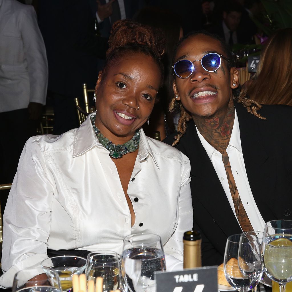 Wiz Khalifa und Mutter Katie Wimbush-Polk bei der Pencils of Promise Gala "A World imagined"