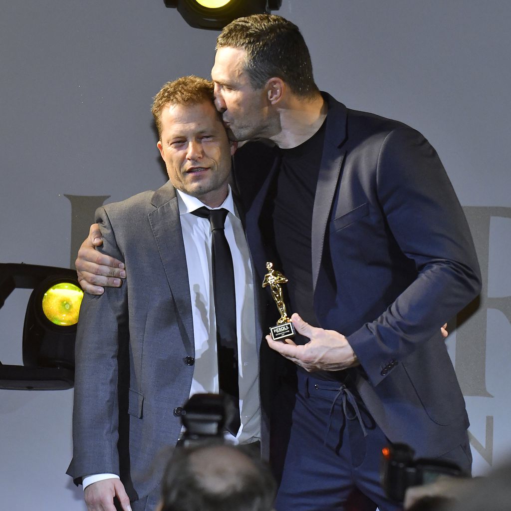 Wladimir Klitschko und Til Schweiger, 2017