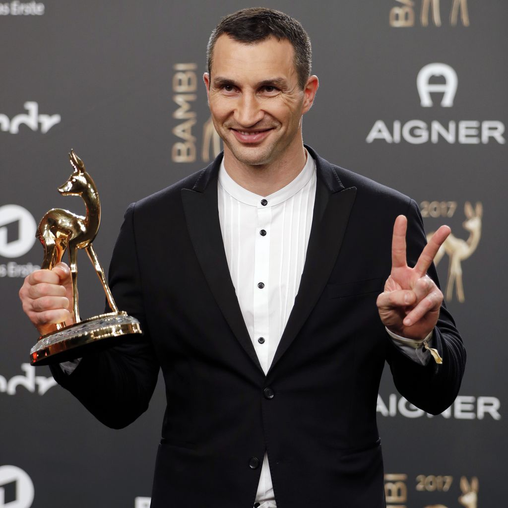 Wladimir Klitschko bei der Bambi-Verleihung 2017