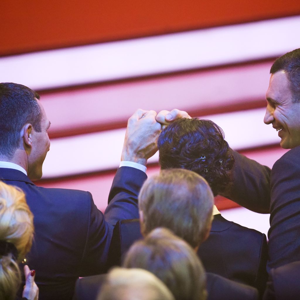Wladimir Klitschko und Vitali Klitschko bei der "Ein Herz für Kinder"-Gala