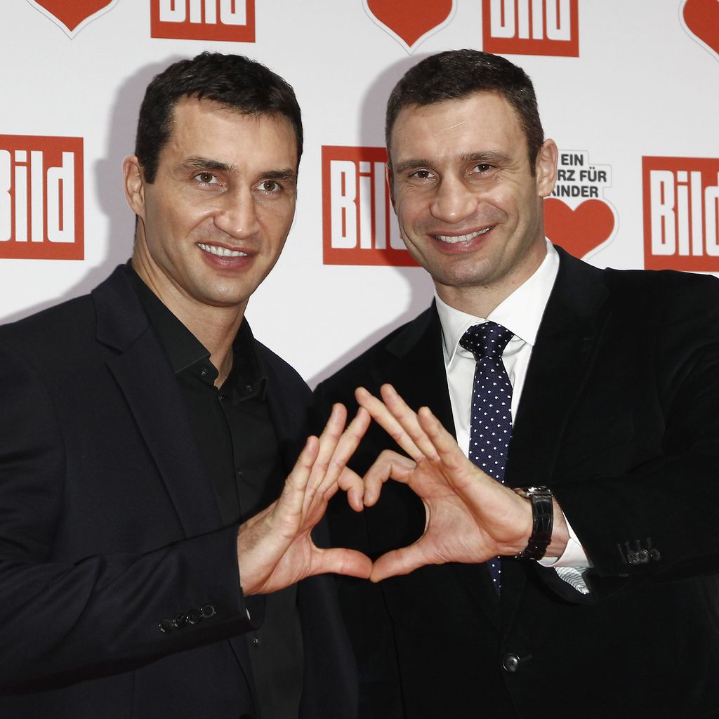Wladimir und Vitali Klitschko im Jahr 2011