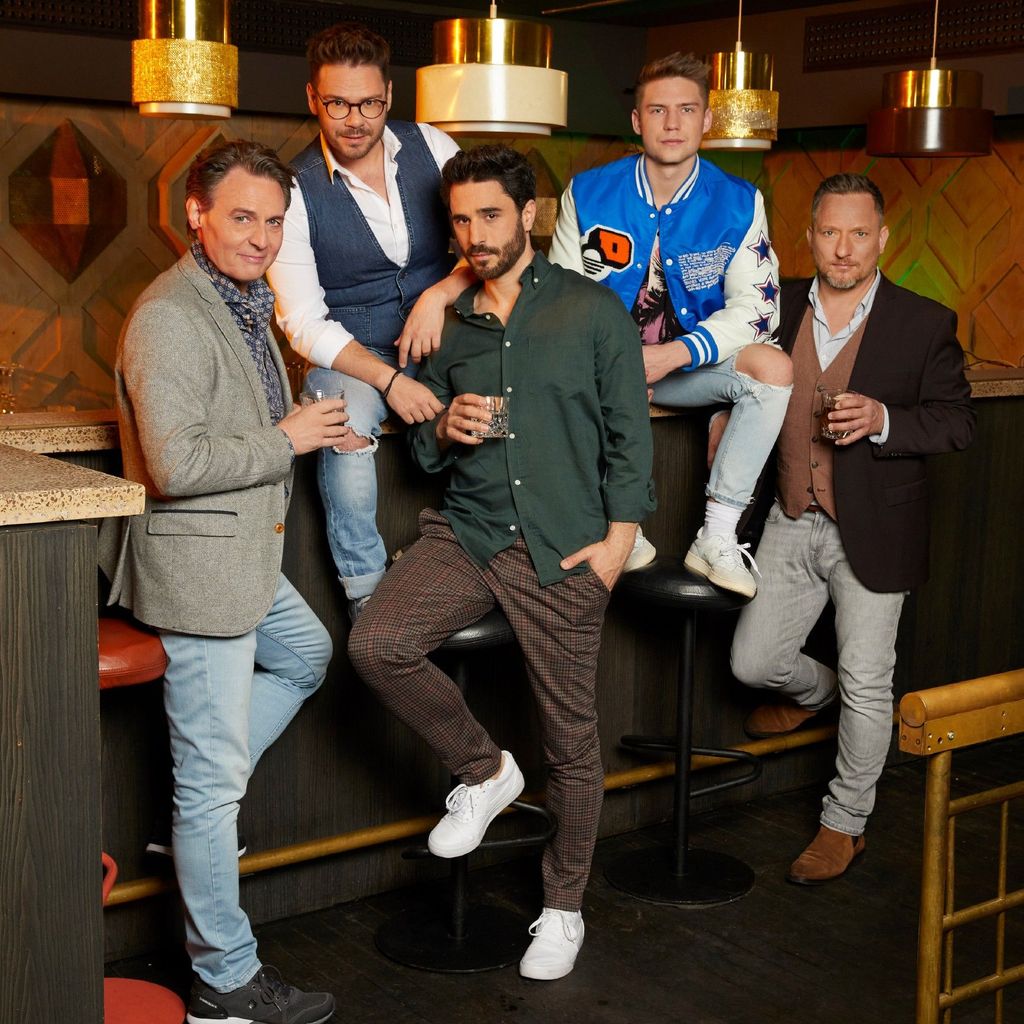 Wolfgang Bahro, Thomas Drechsel, Jan Kittmann, Lennart Borchert und Lars Pape