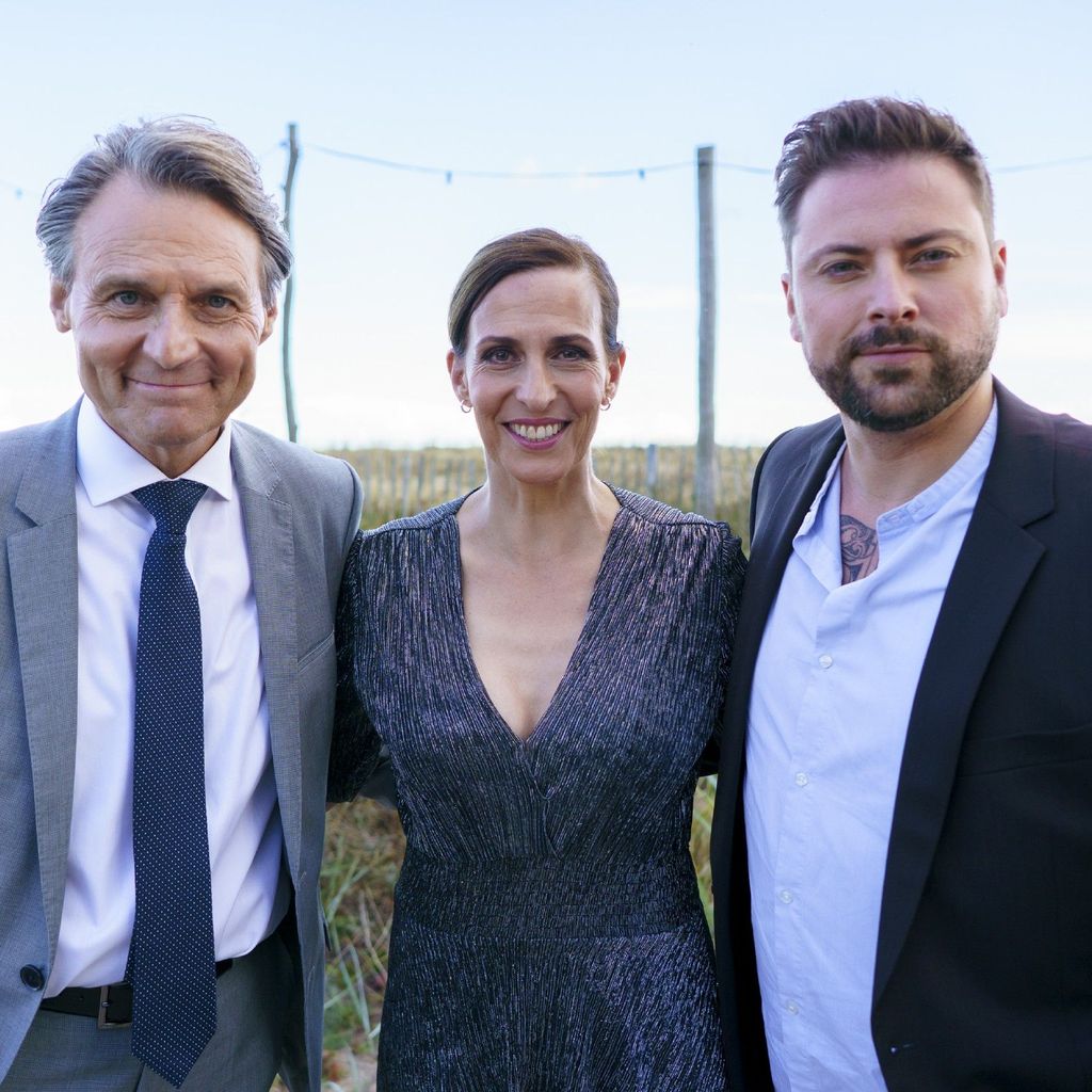 Wolfgang Bahro, Ulrike Frank und Felix von Jascheroff, GZSZ-Stars