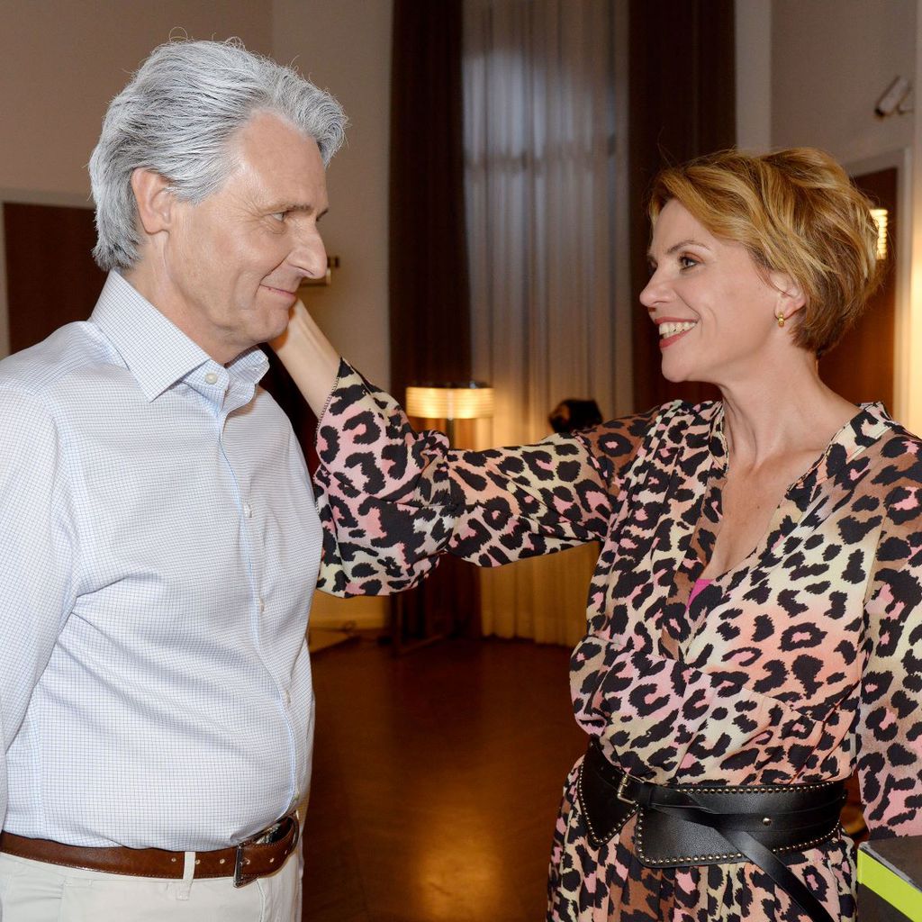 Wolfgang Bahro und Gisa Zach als Jo Gerner und Yvonne Bode bei GZSZ