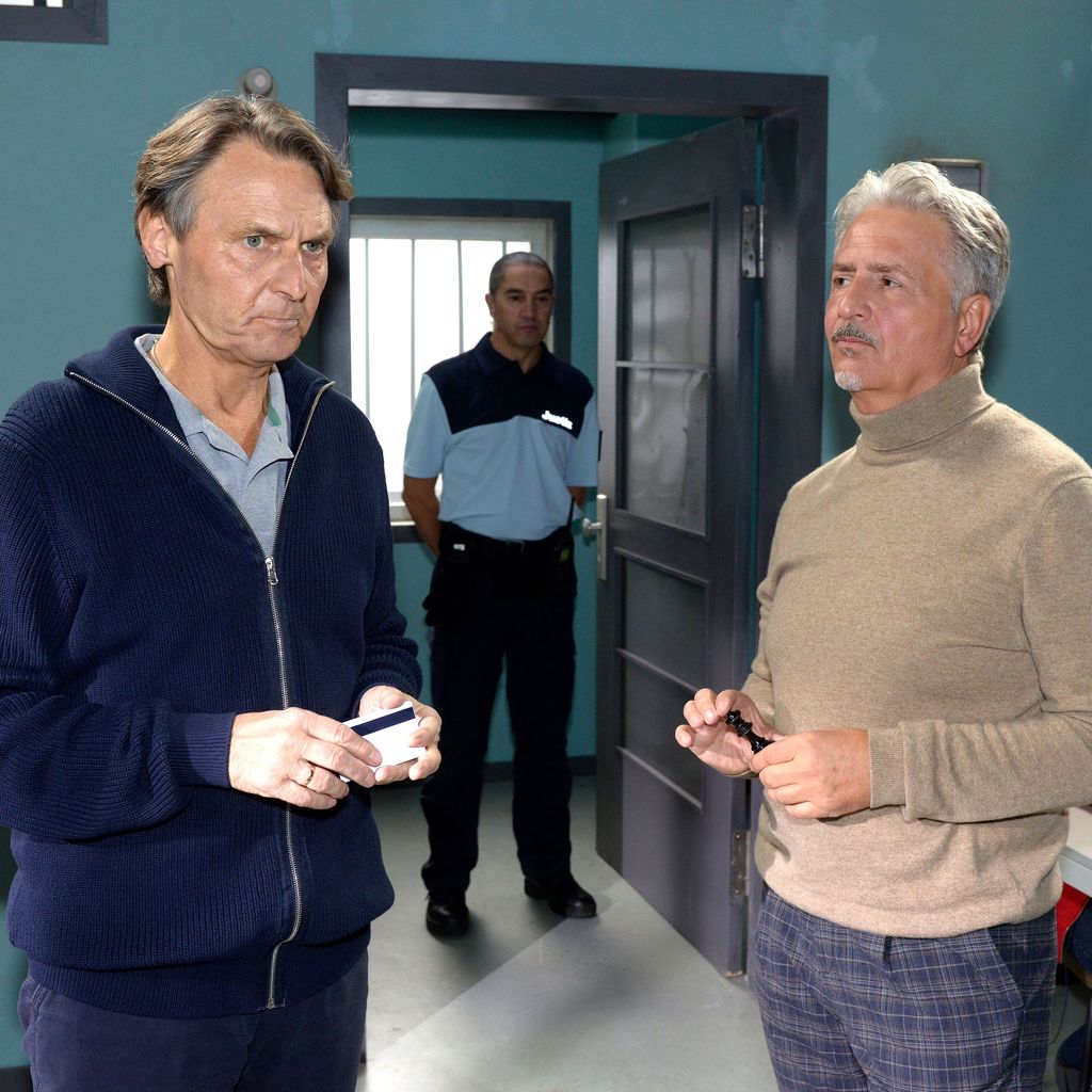 Wolfgang Bahro und Matthias Unger bei GZSZ