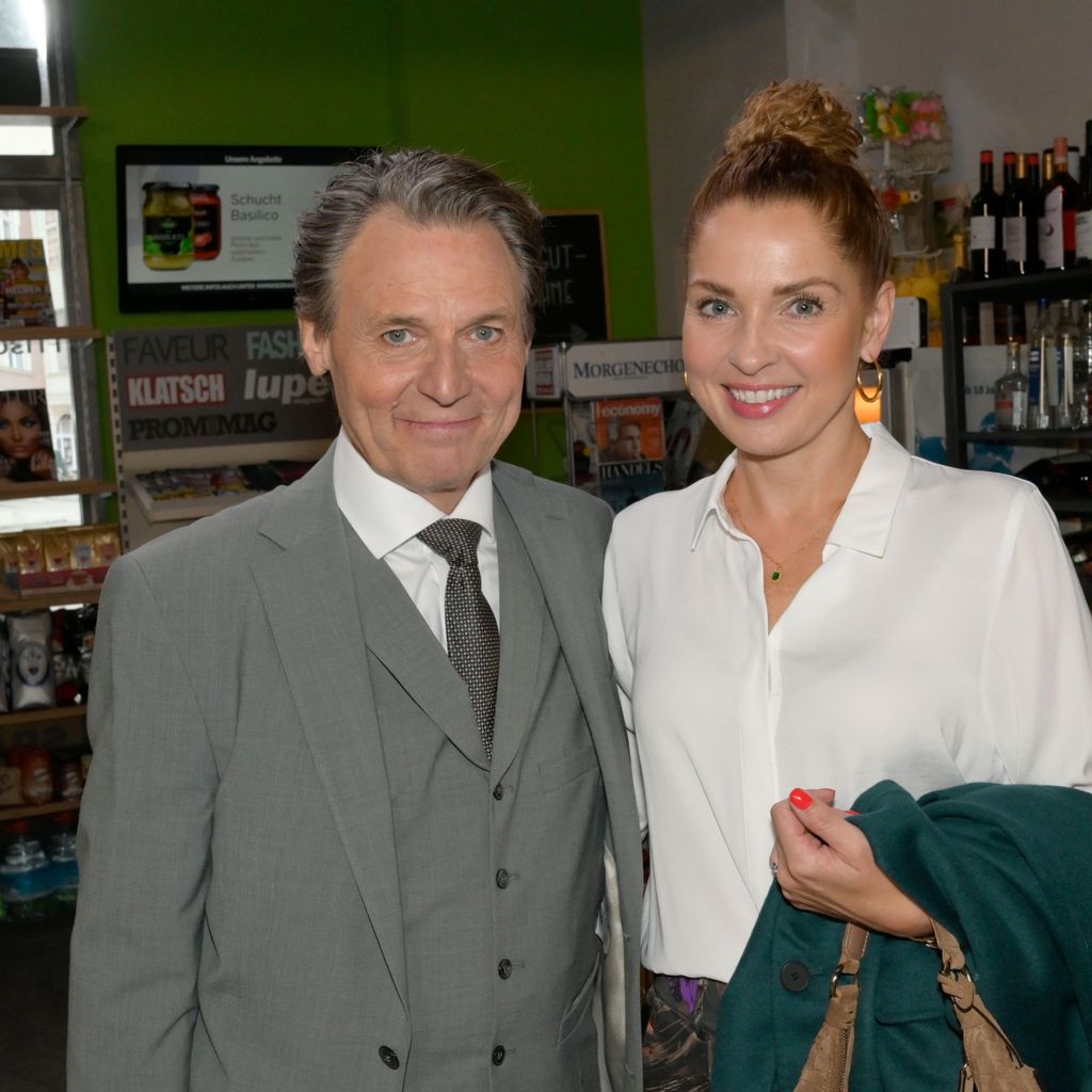 Wolfgang Baro und Maria Wedig am GZSZ-Set