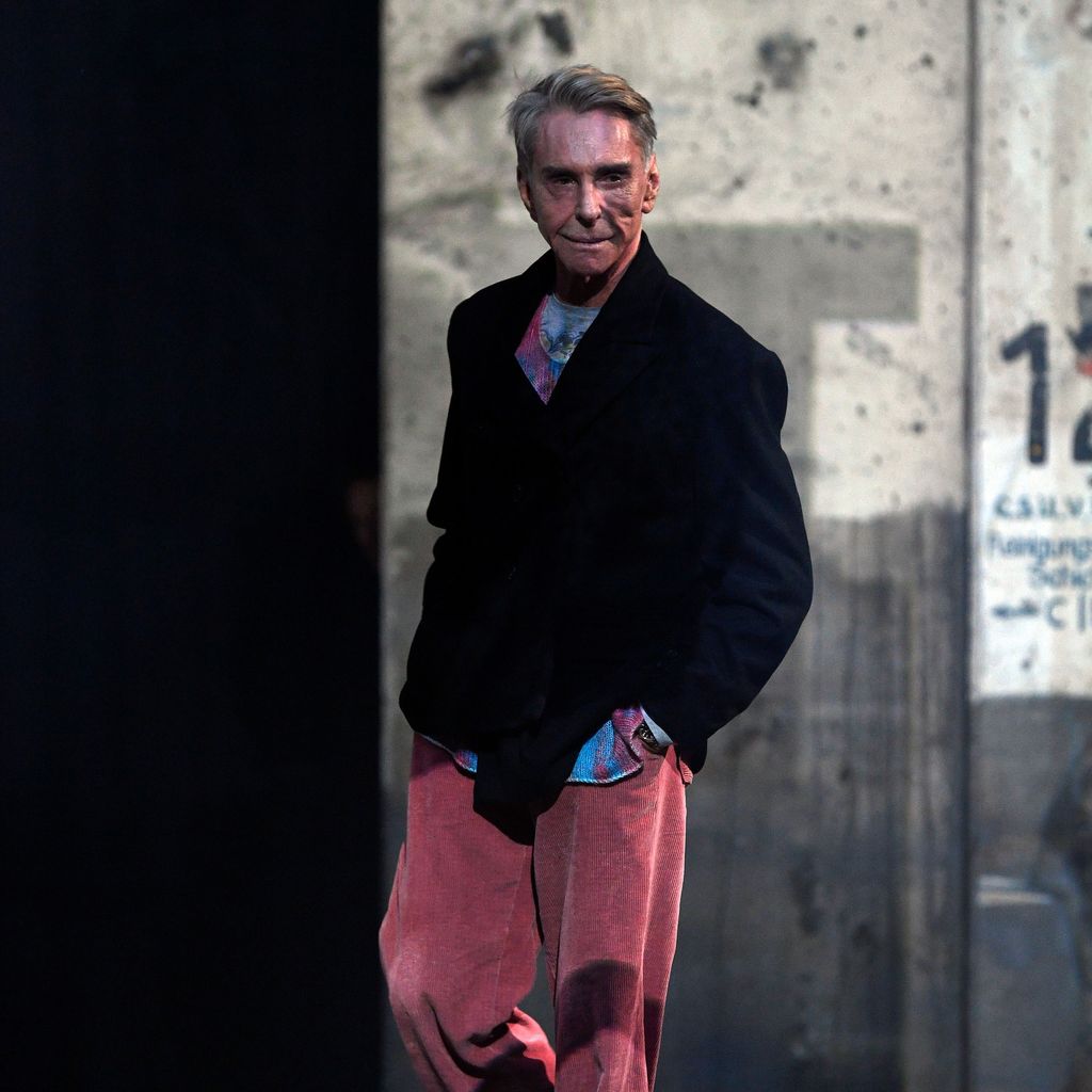 Wolfgang Joop bei der Berlin Fashion Week 2020