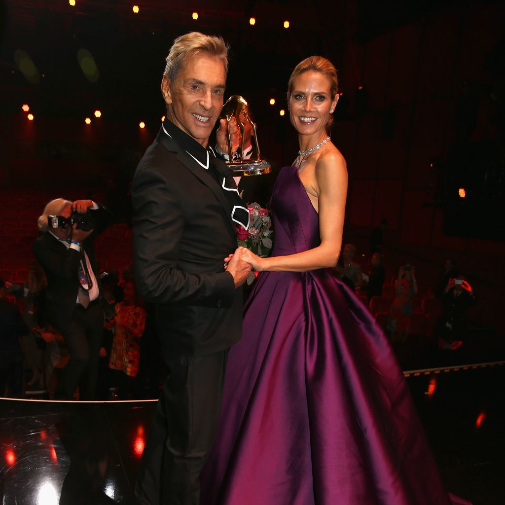 Wolfgang Joop und Heidi Klum beim Bambi 2015