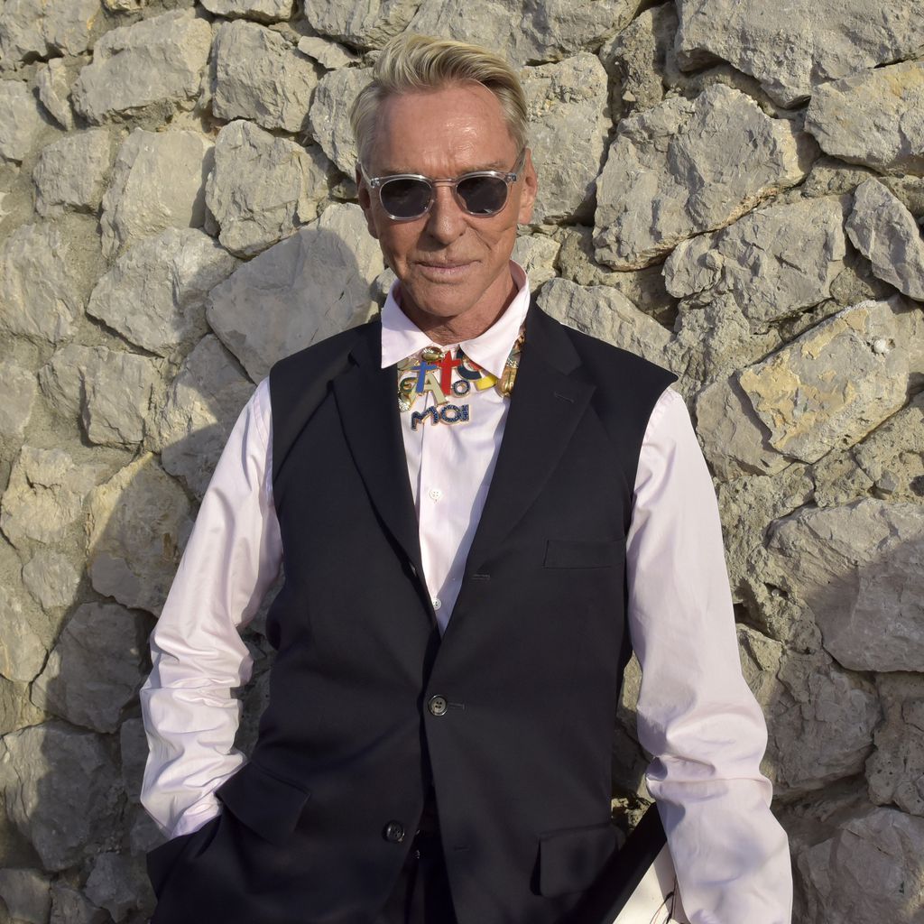 Wolfgang Joop auf Capri im August 2019