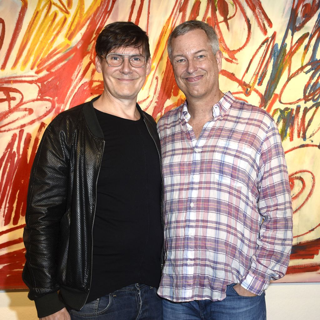 Wolfgang Macht und Thomas Hermanns bei einer Ausstellungseröffnung