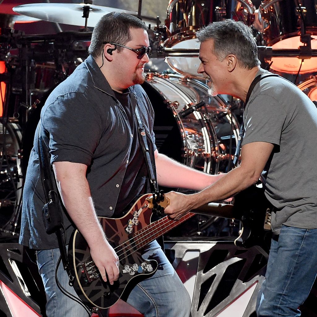 Wolfgang Van Halen und Eddie Van Halen