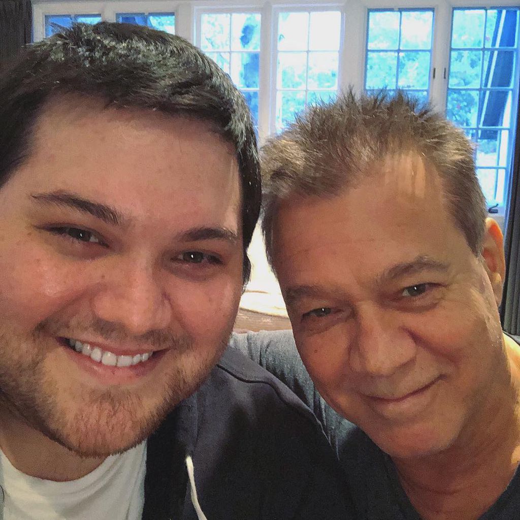 Wolfgang Van Halen und sein Vater Eddie Van Halen, 2017