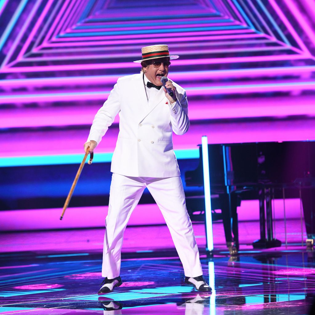 Wolfram Kons als Elton John bei "Big Performance"