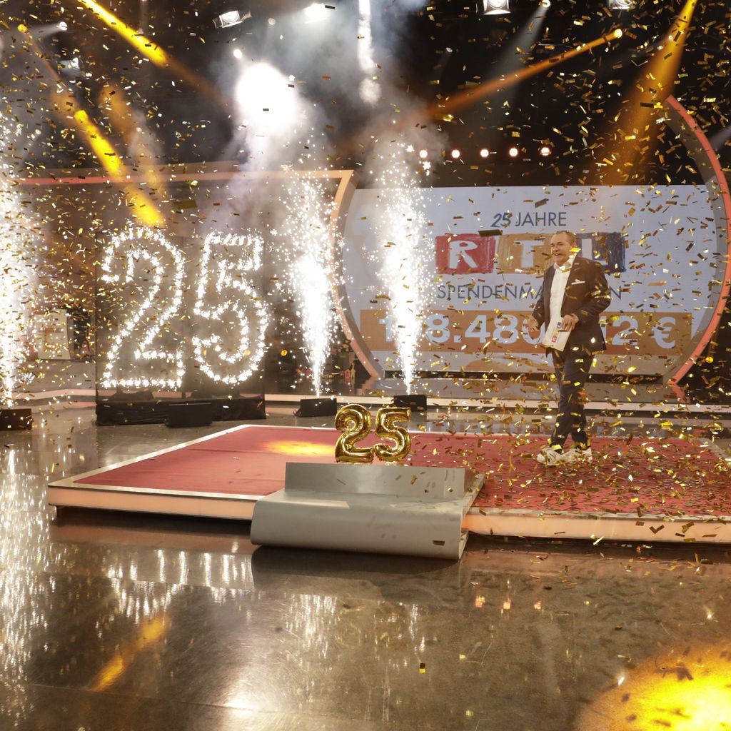 Wolfram Kons für den 25. RTL-Spendenmarathon