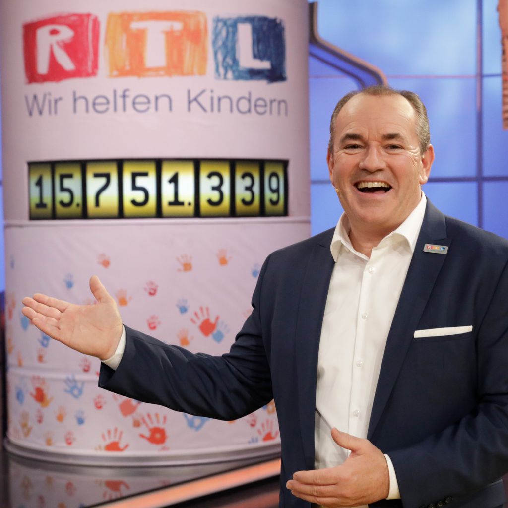 Wolfram Kons für den 25. RTL-Spendenmarathon