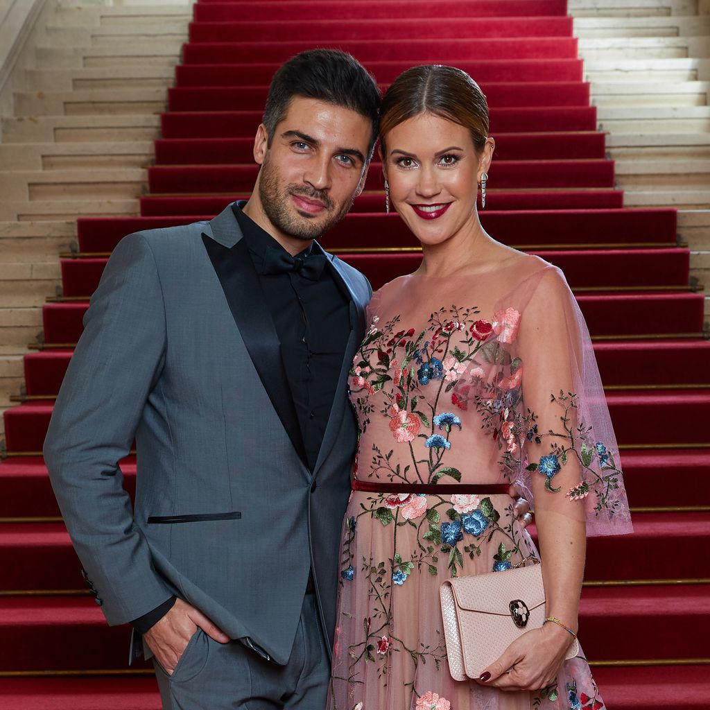 Wolke Hegenbarth (r.) und ihr Freund Oliver Vaid im April 2019 in Wien