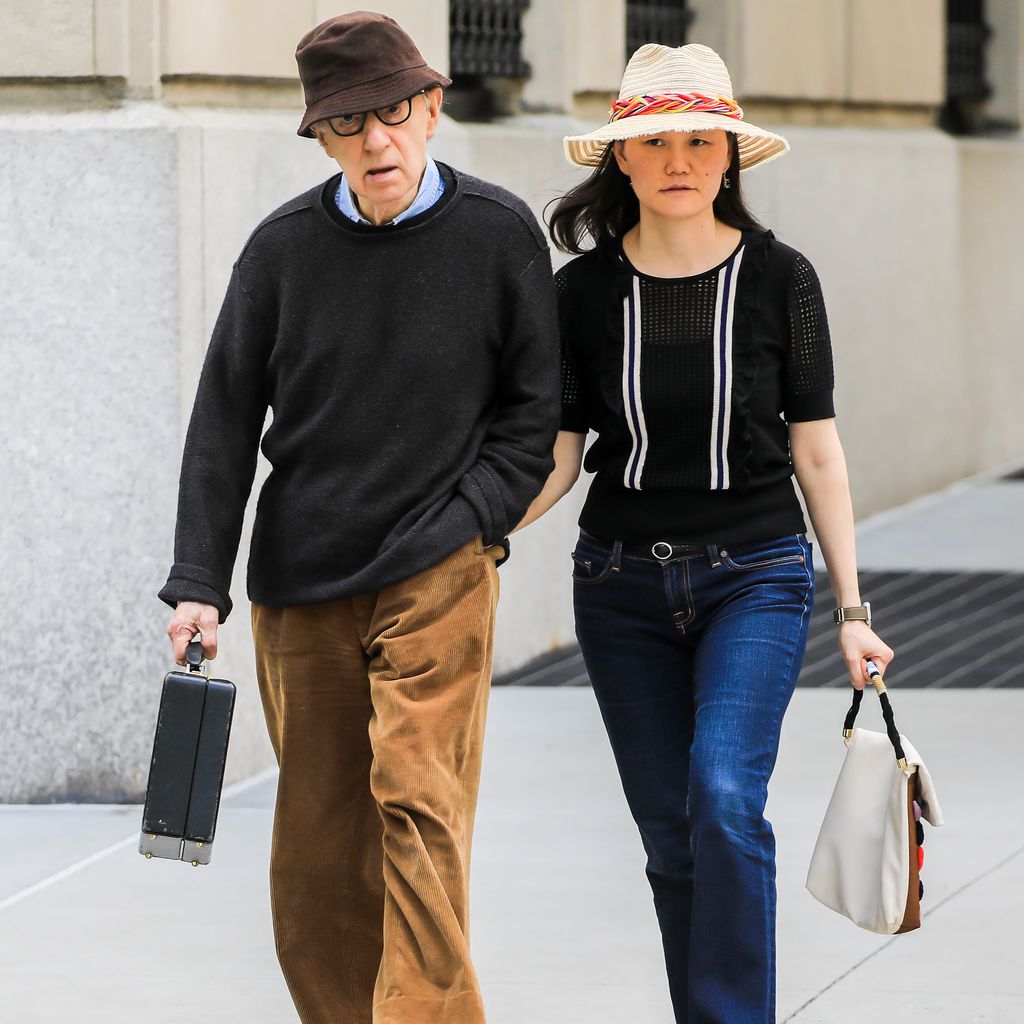 Regisseur Woody Allen und seine Ehefrau Soon-Yi Previn, Mai 2019