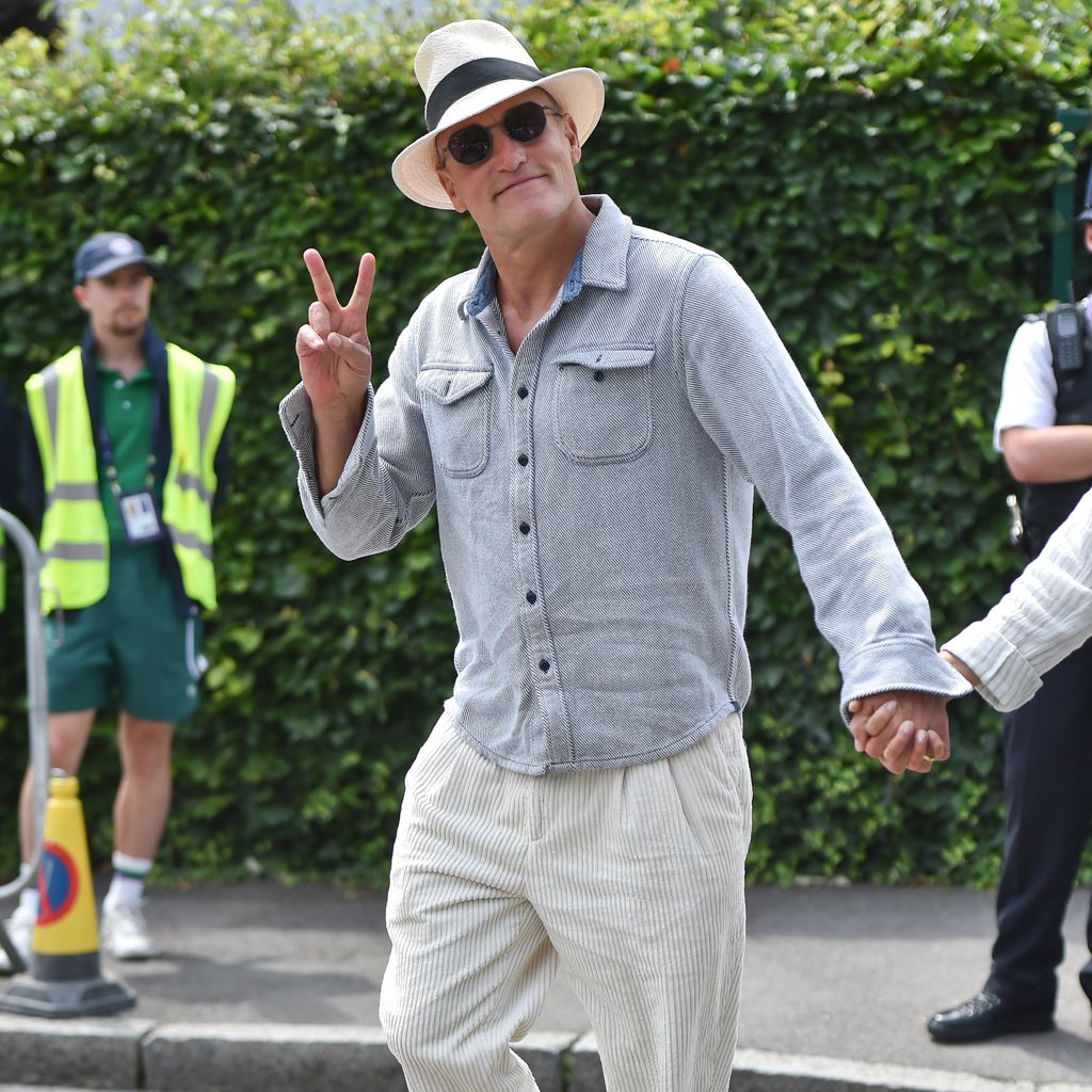 Woody Harrelson beim Wimbledon-Finale 2019
