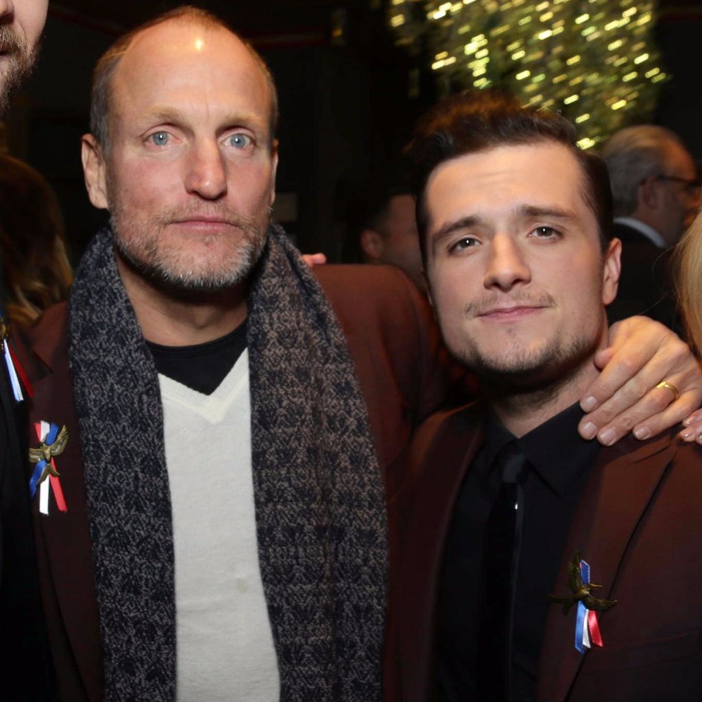 Josh Hutcherson und Woody Harrelson