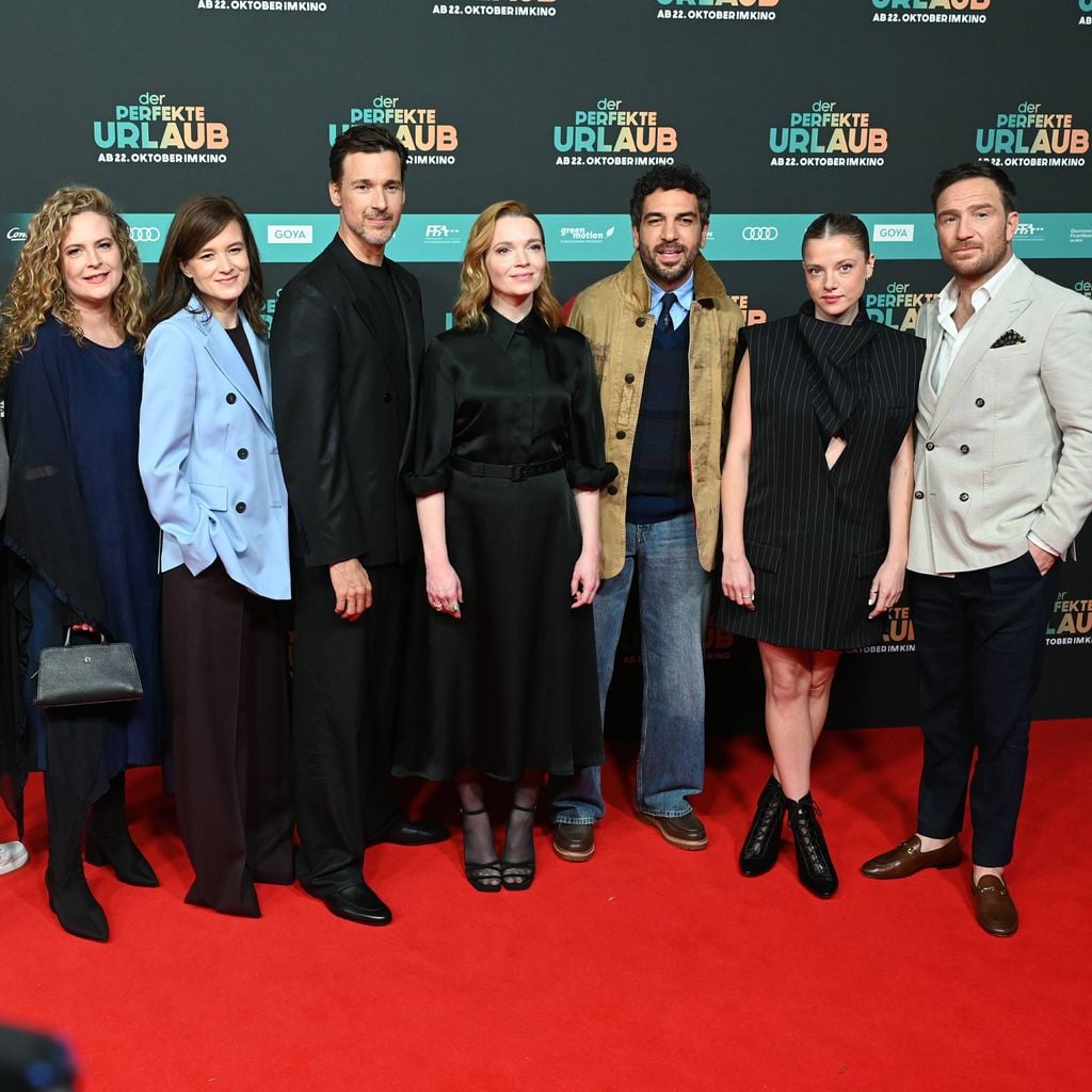 Wotan Wilke Möhring und Diana Amft besuchen die Premiere von "Der perfekte Urlaub" im Kölner Cinedom