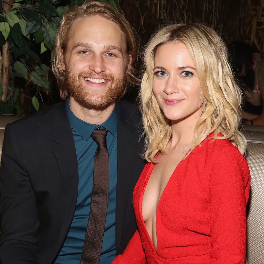 Wyatt Russell mit seiner Verlobten Merdith Hagner, bei Tribeca Film Festival