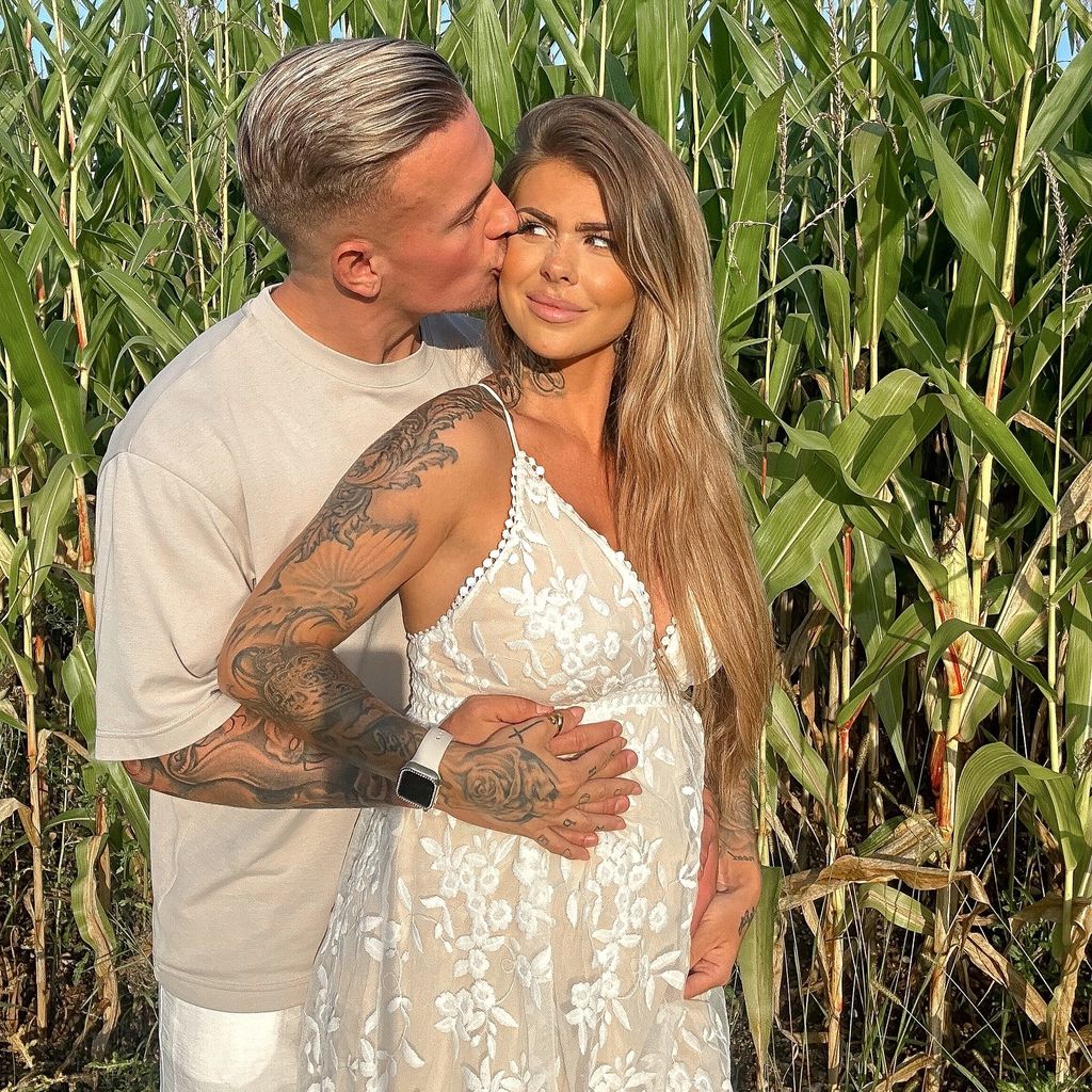 Xander Stephinger, Realitystar, mit seiner Partnerin Lilly
