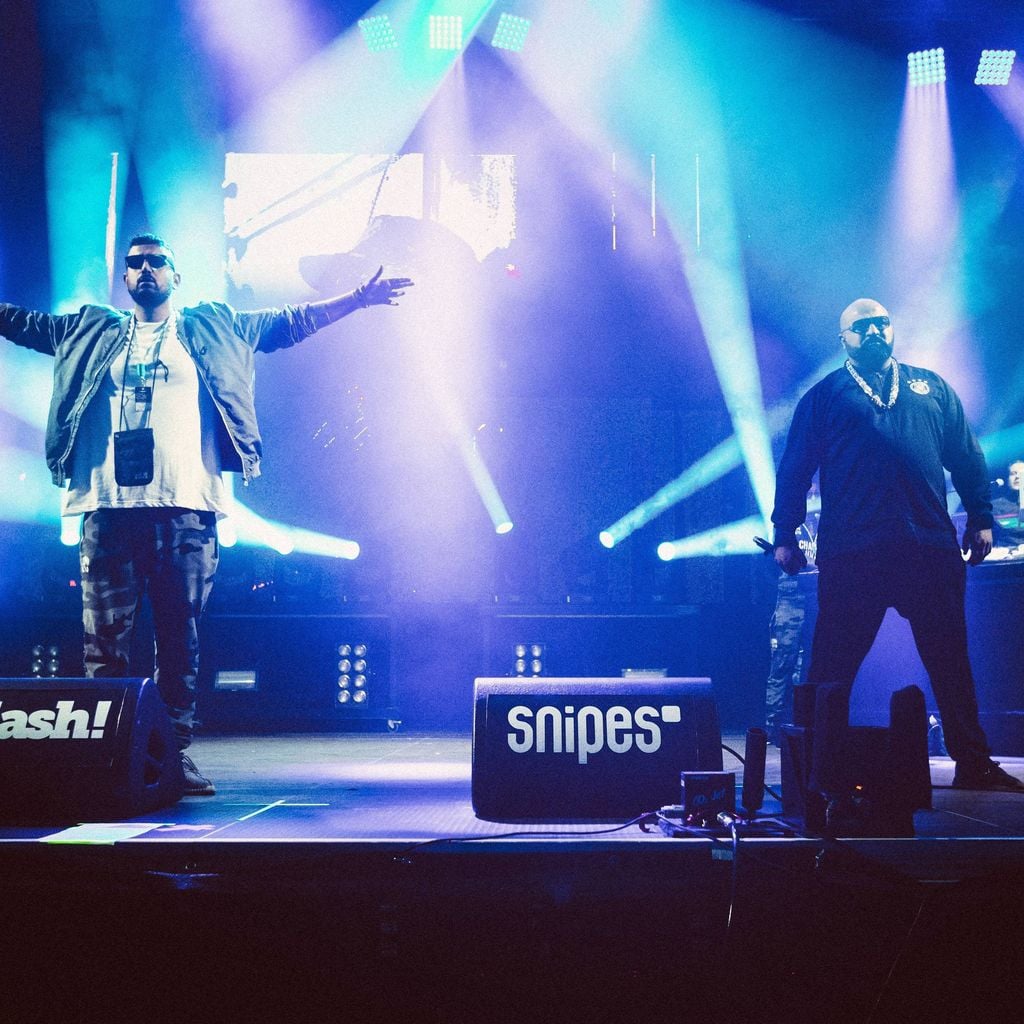 Xatar und Haftbefehl live beim splash! Festival 2016 in Ferropolis