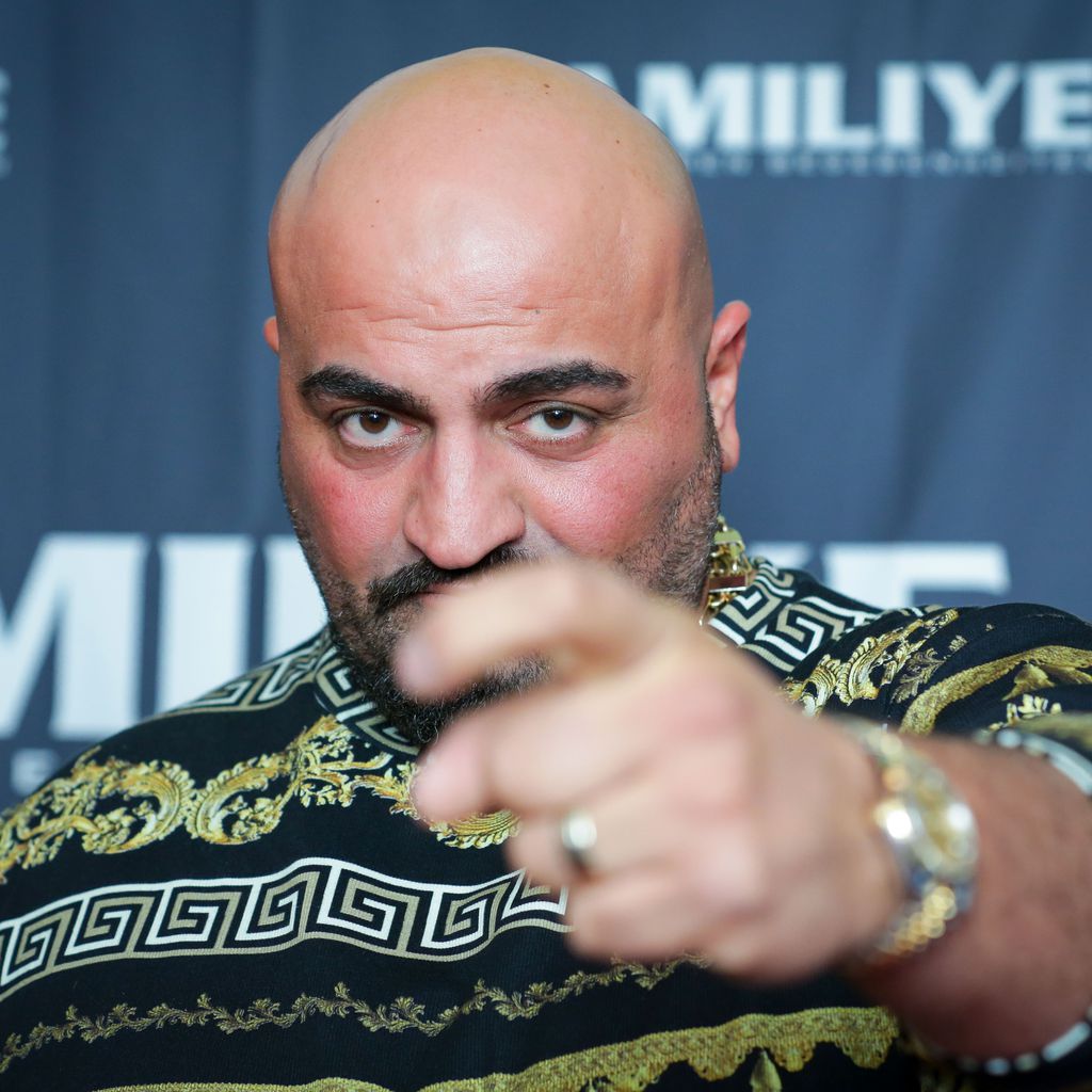 Xatar bei der Premiere des Films "Familiye" in Berlin