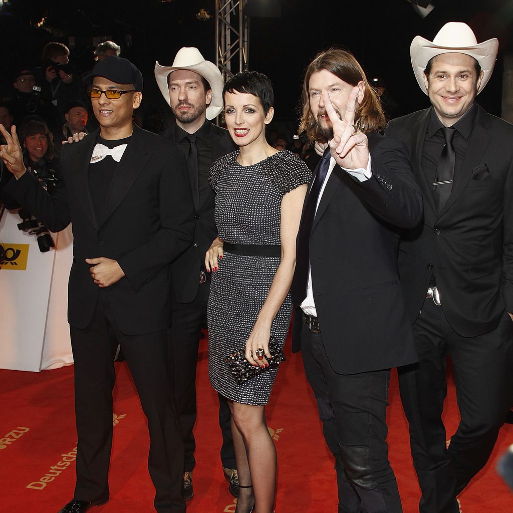 Xavier Naidoo mit BossHoss, Nena und Rea Garvey bei der "Goldenen Kamera"