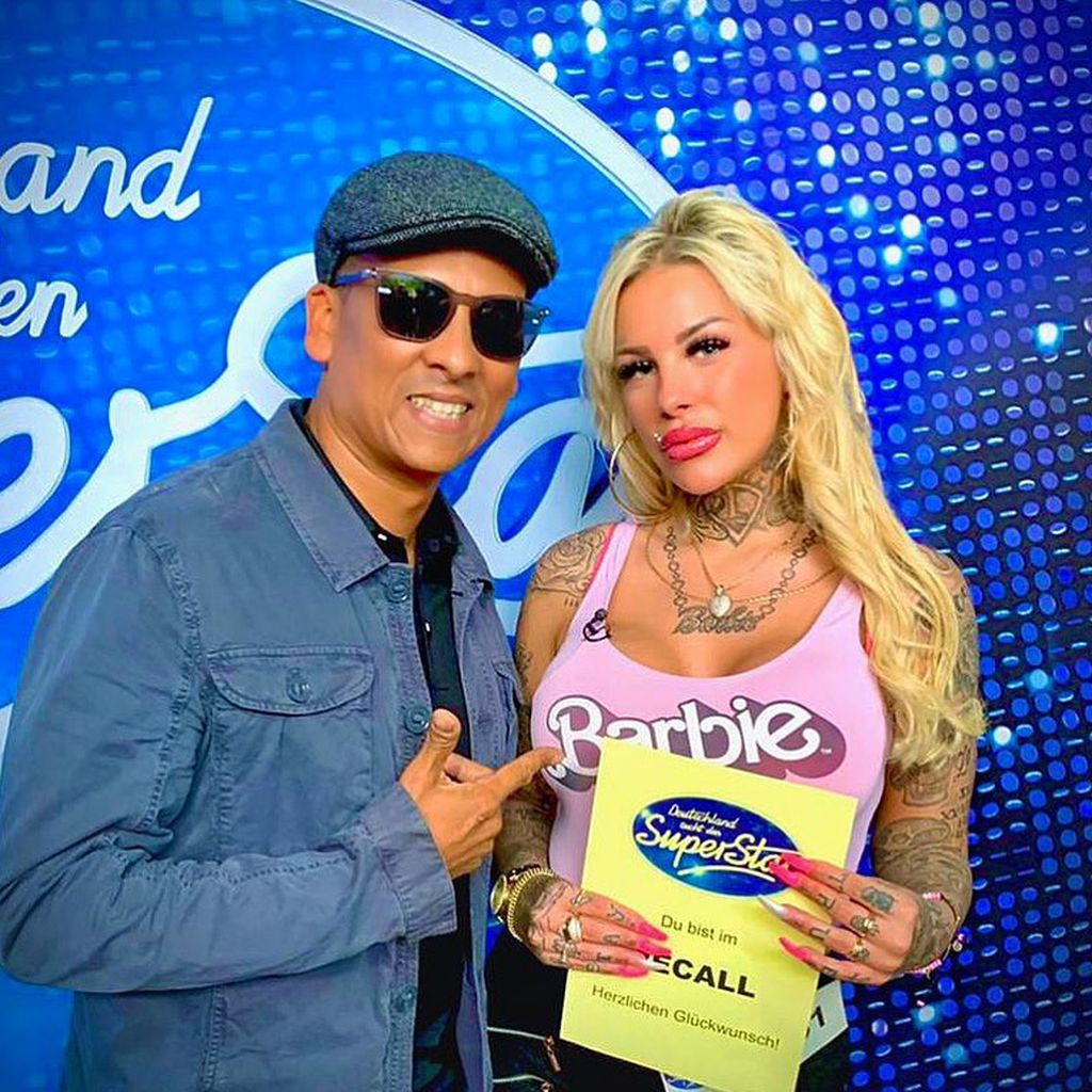 Xavier Naidoo und Leoni Baltz bei DSDS 2020