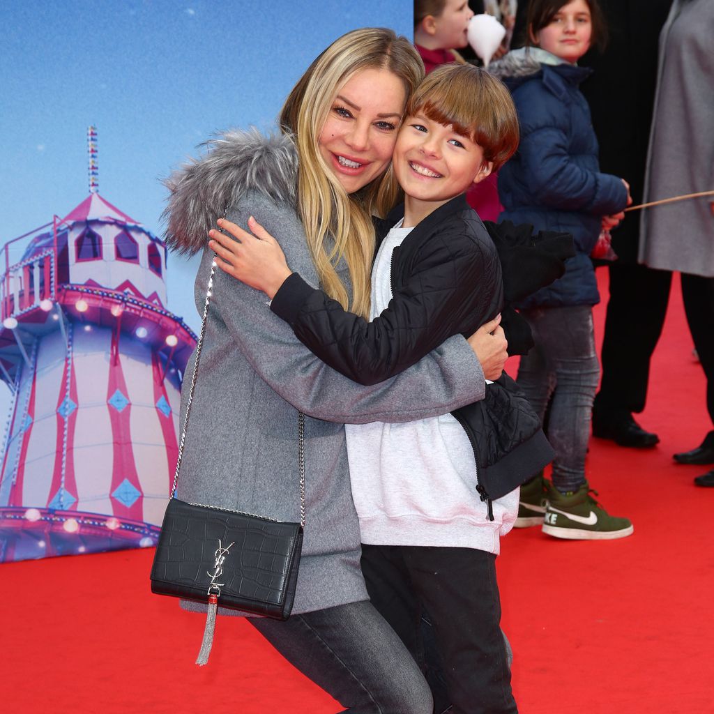 Xenia Seeberg und ihr Sohn Philip-Elias Martinek