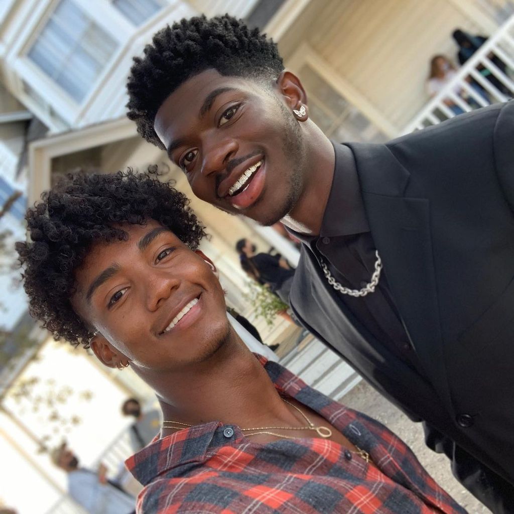 Yai Ariza und Lil Nas X im September 2021