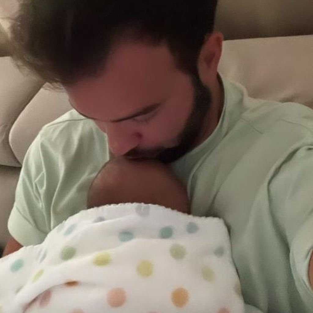 Yasin Cilingir und seine Tochter im Juli 2023