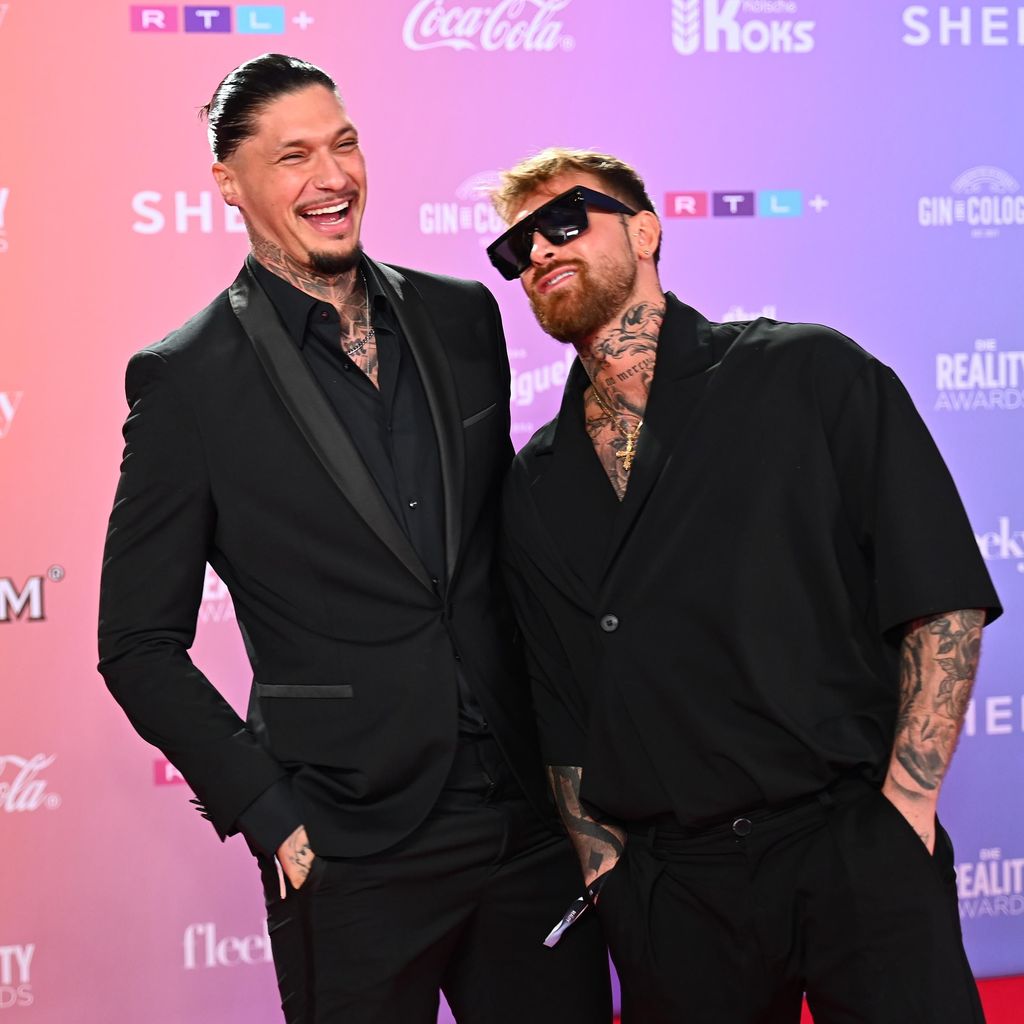 Realitystars Yasin Mohamed und Luigi Birofio, 2024
