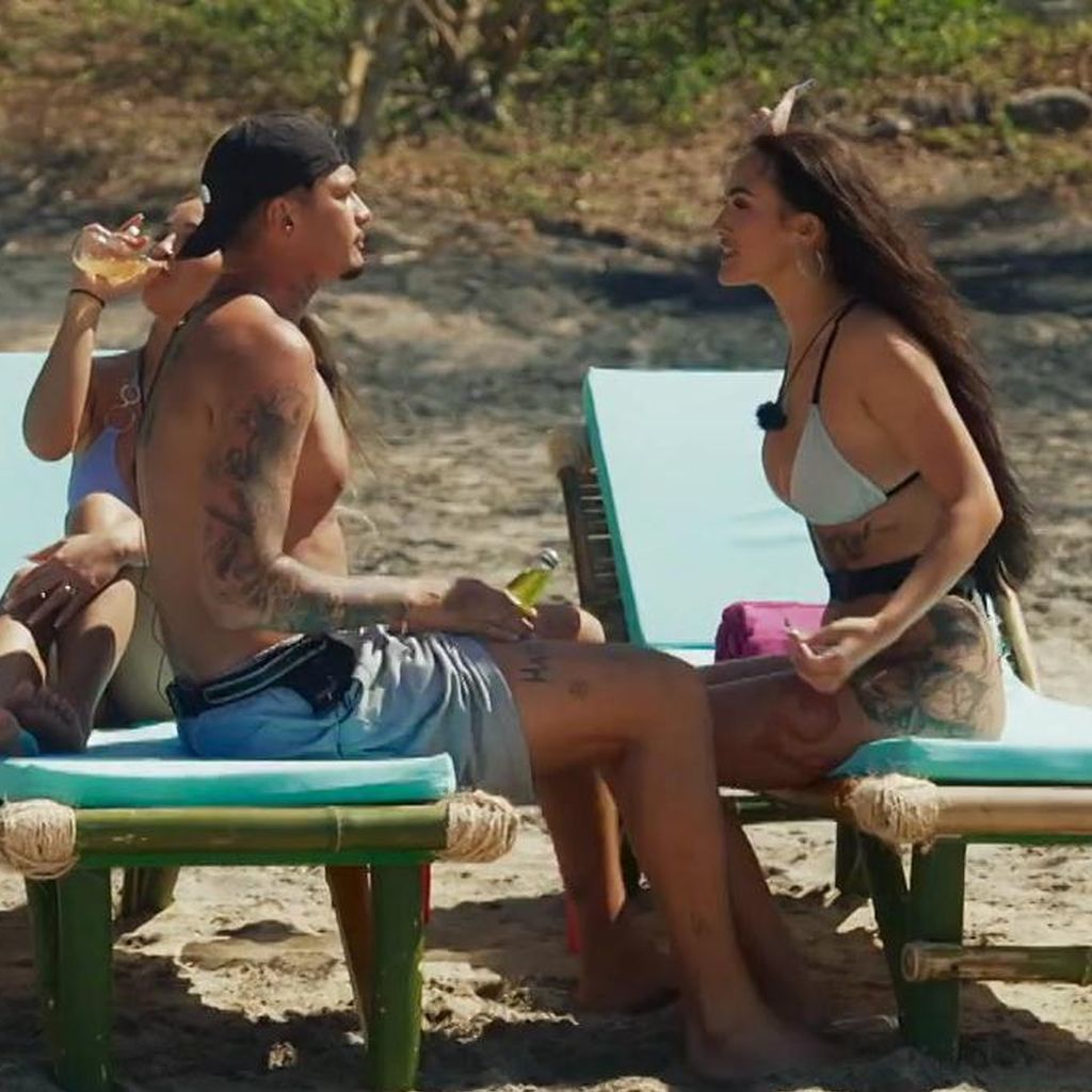 Yasin Mohamed und Paulina Ljubas bei "Ex on the Beach" 2023