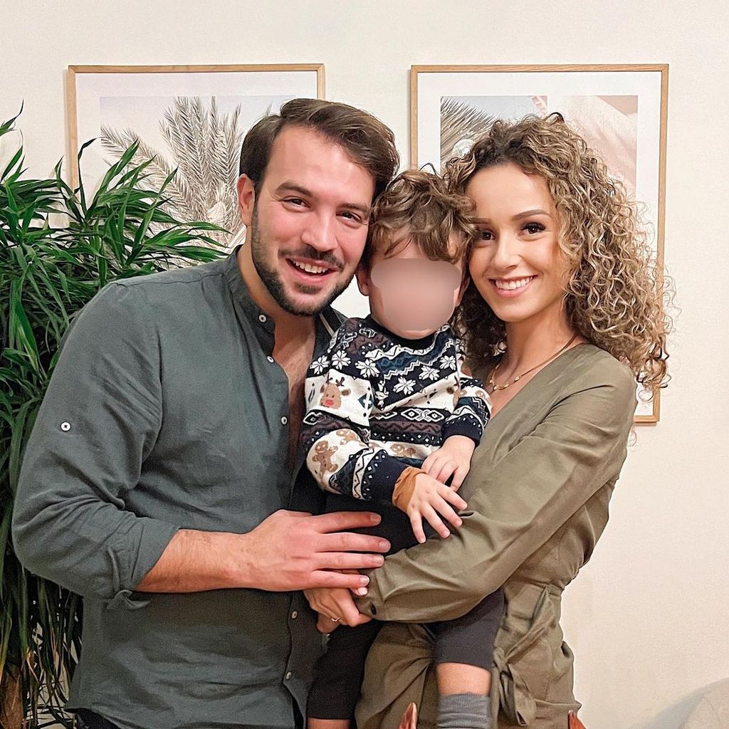 Yasin und Samira Cilingir mit ihrem Sohn Malik