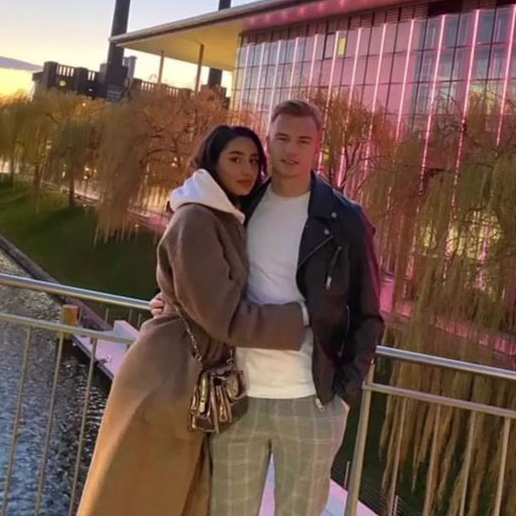 Yasmin Boulaghmal und ihr Freund