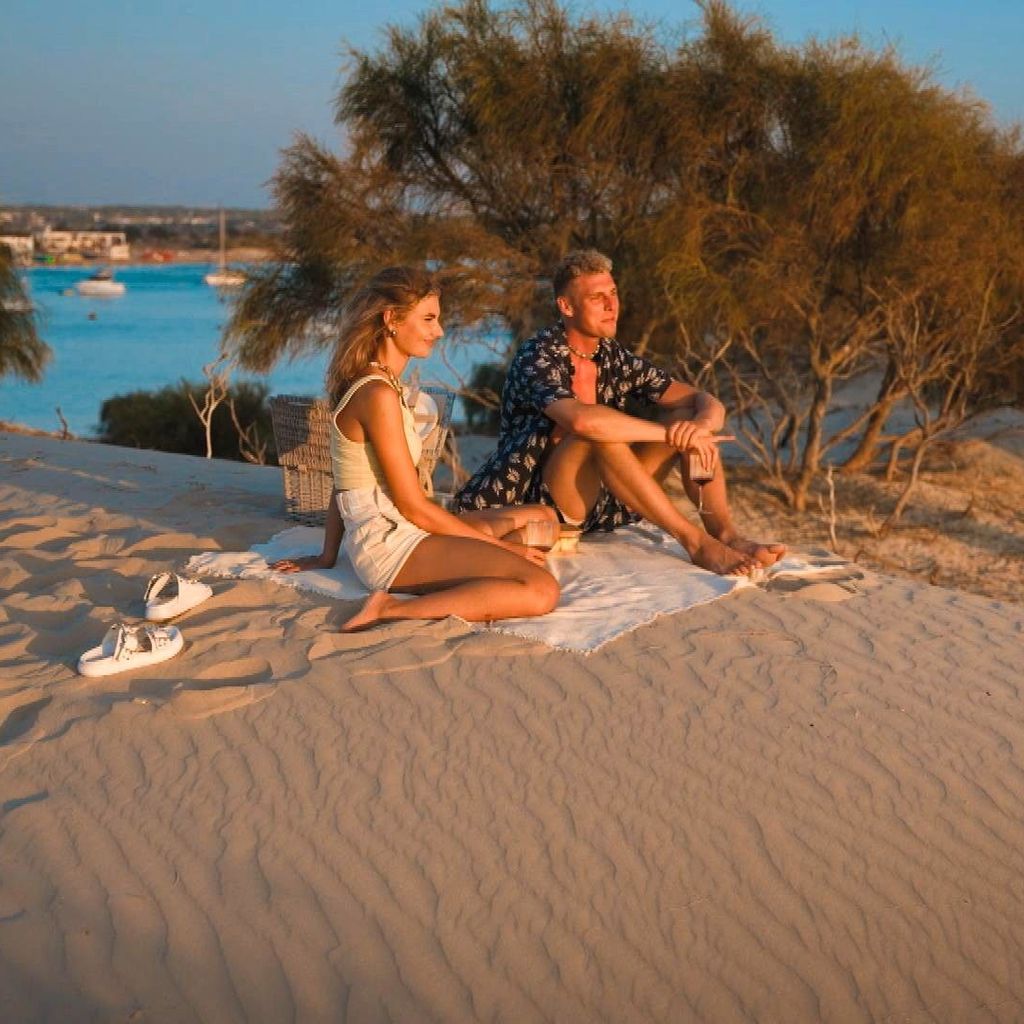 Yasmin Vogt und Alexander Golz bei "Bachelor in Paradise"