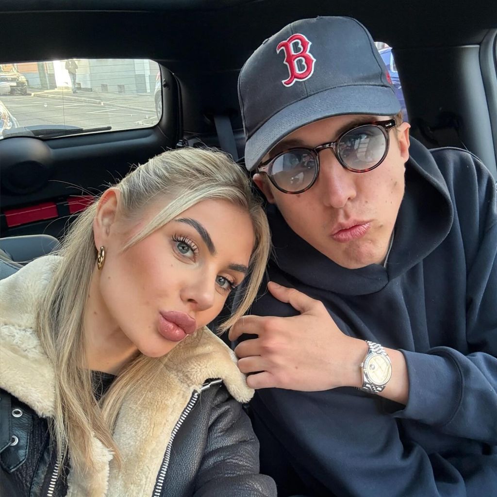 Yasmin Vogt mit ihrem Freund Maurice, März 2025