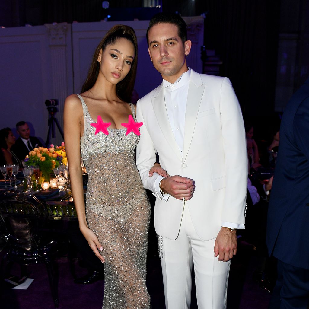 Yasmin Wijnaldum und G-Eazy beim Diamond Ball 2019