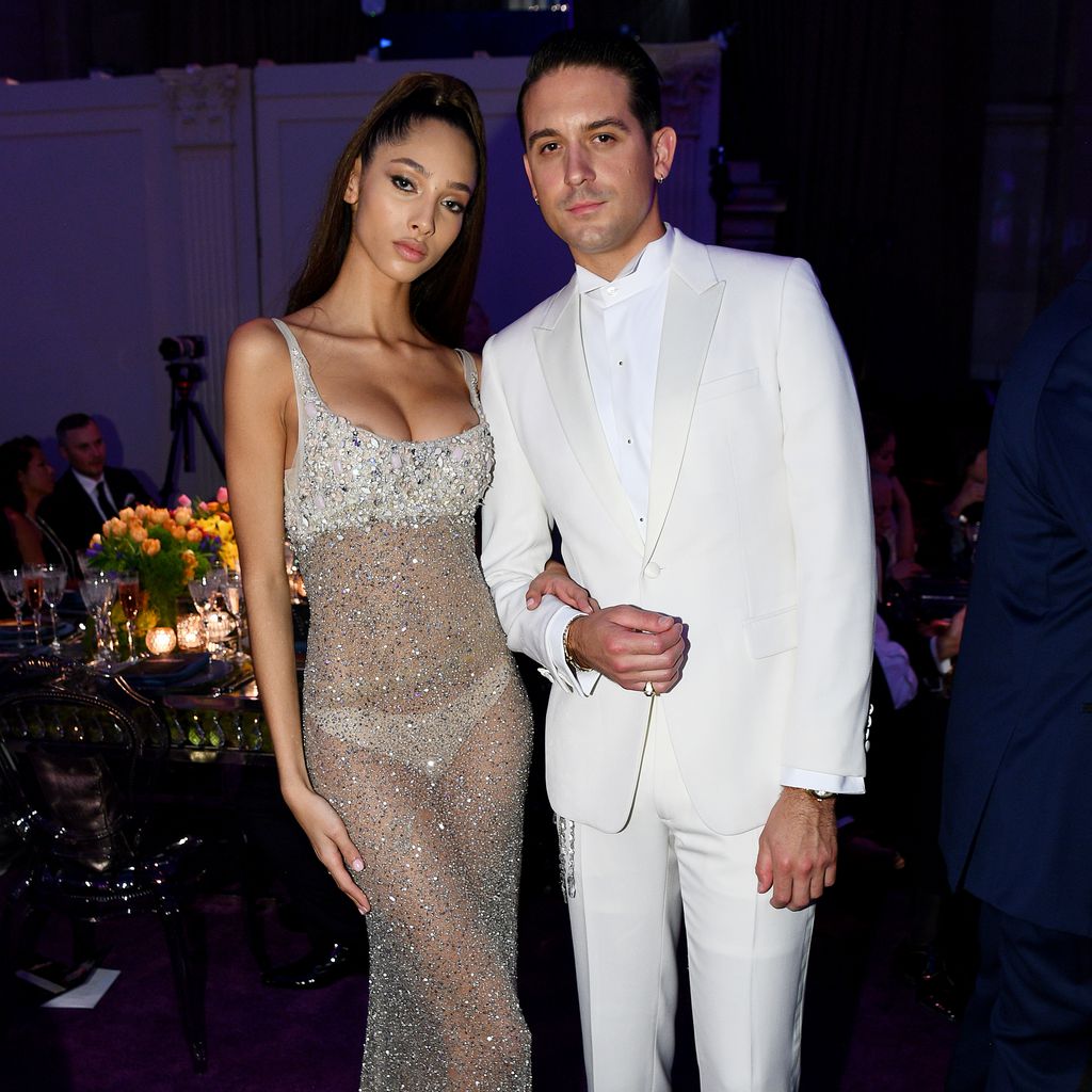 Yasmin Wijnaldum und G-Eazy beim Diamond Ball 2019