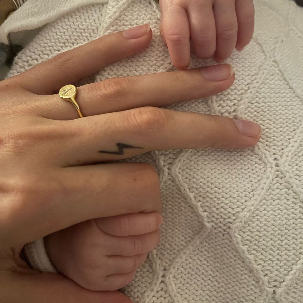 Yeliz Koc und Baby Snow Elanie