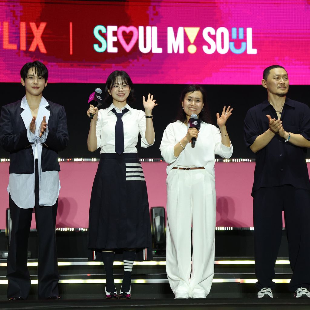 Yim Si-wan, Jo Yu-ri, Kang Ae-shim and Yang Dong-geun im Juni 2025