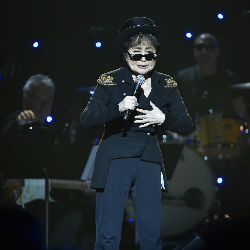 Yoko Ono beim John Lennon 75th Birthday Concert