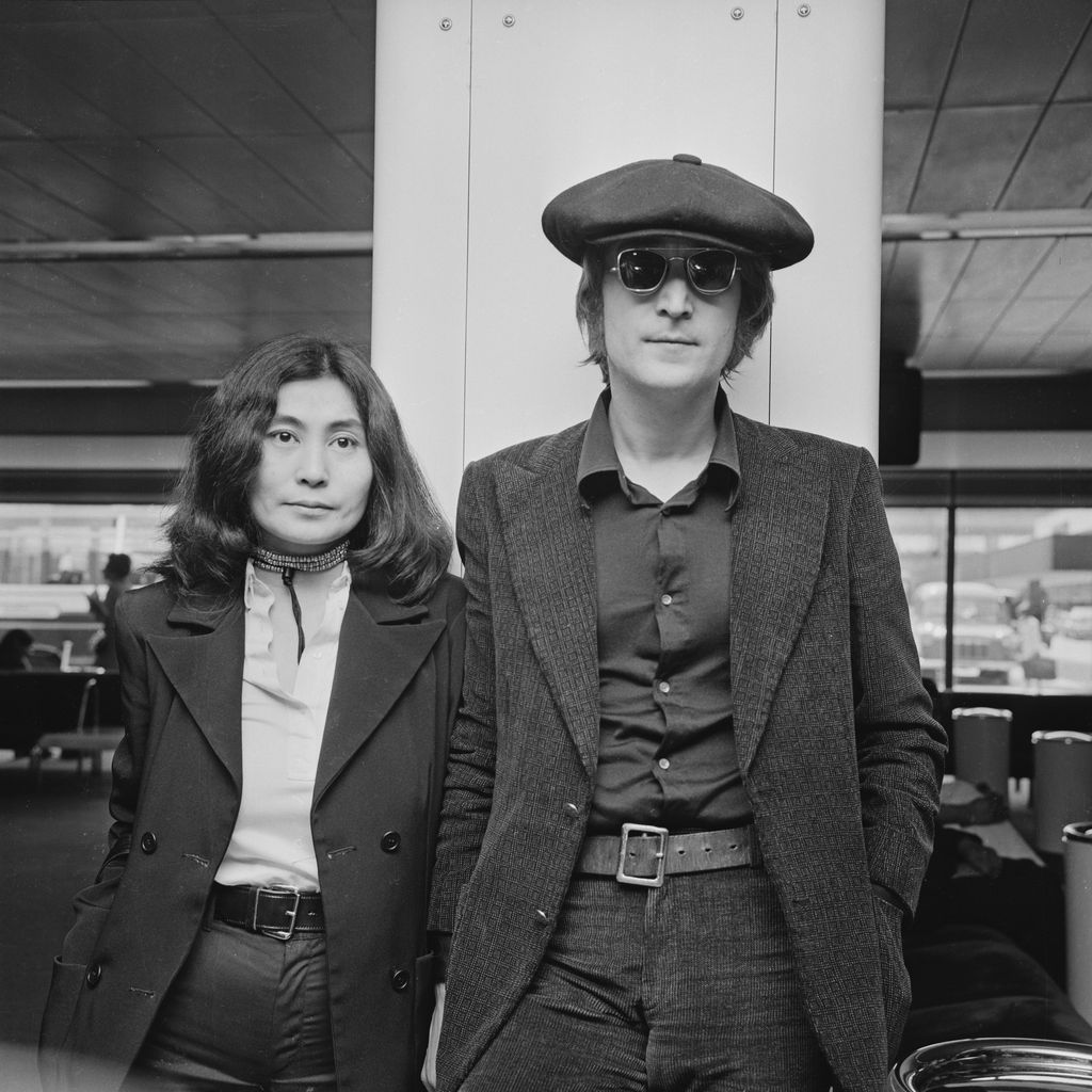 Yoko Ono und John Lennon im Juli 1971