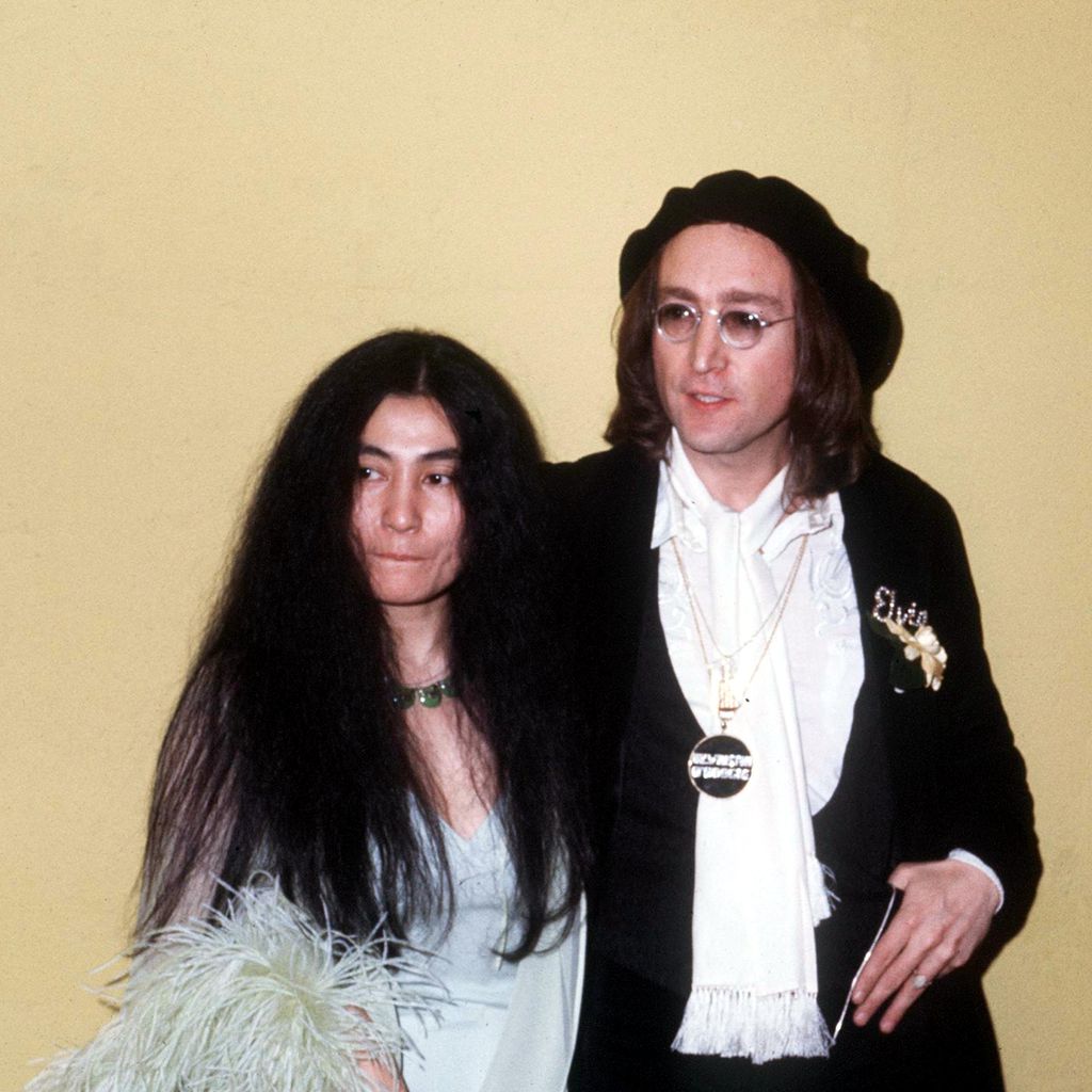 Yoko Ono und John Lennon