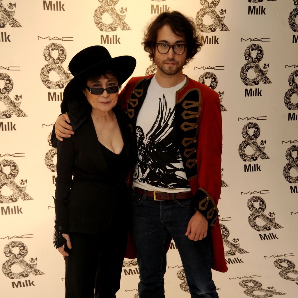 Yoko Ono und Sean Lennon, September 2010